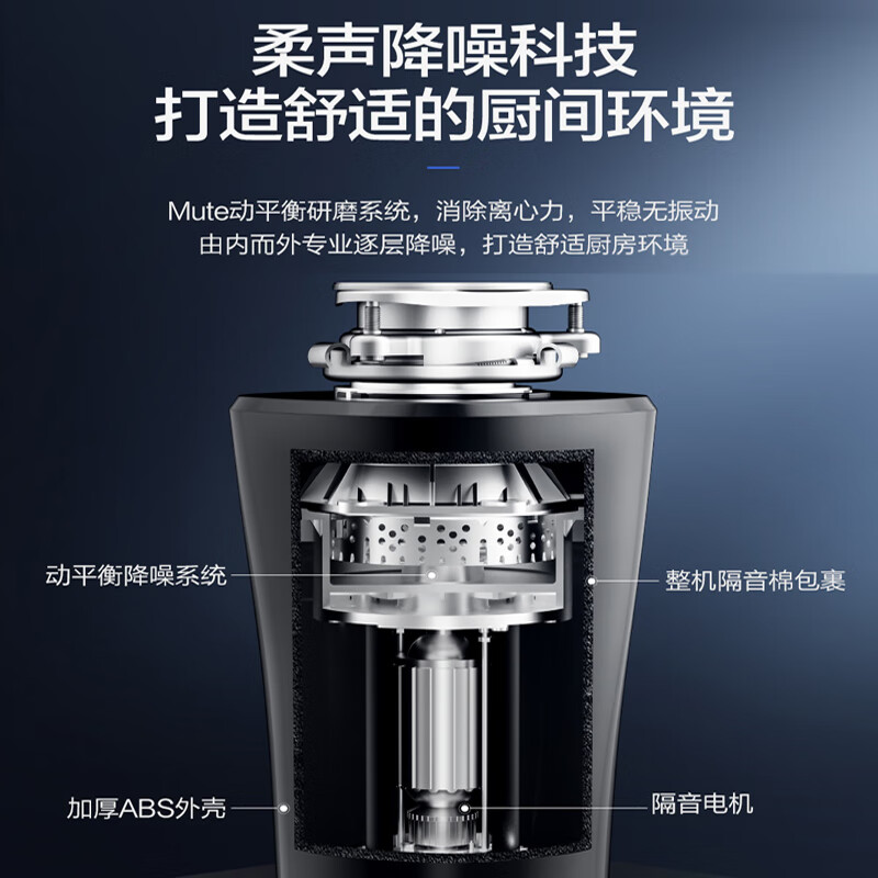 海尔(Haier)全自动垃圾处理器厨房厨余餐余家用食物粉碎渣机LD880-Z1