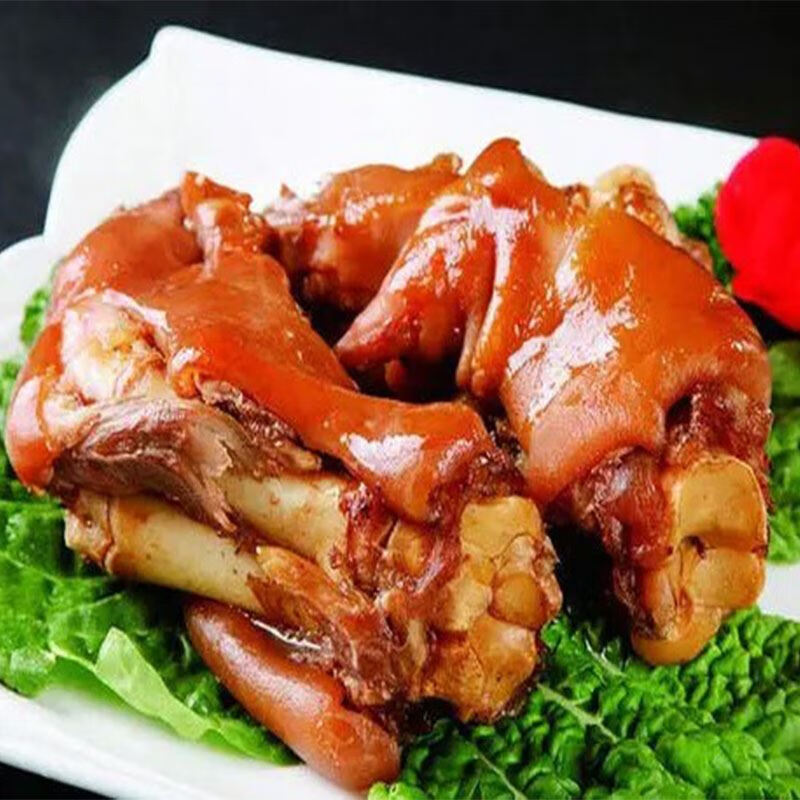 xywlkj正宗猪蹄五香脚即食熟下酒菜开袋零食 整只熟食蹄子红烧真空