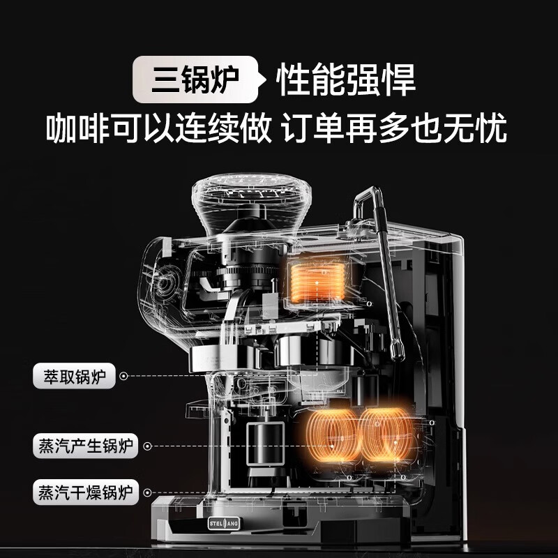 STELANG ST-530半自动咖啡机用户好评如潮，真实评价在此！-图片8