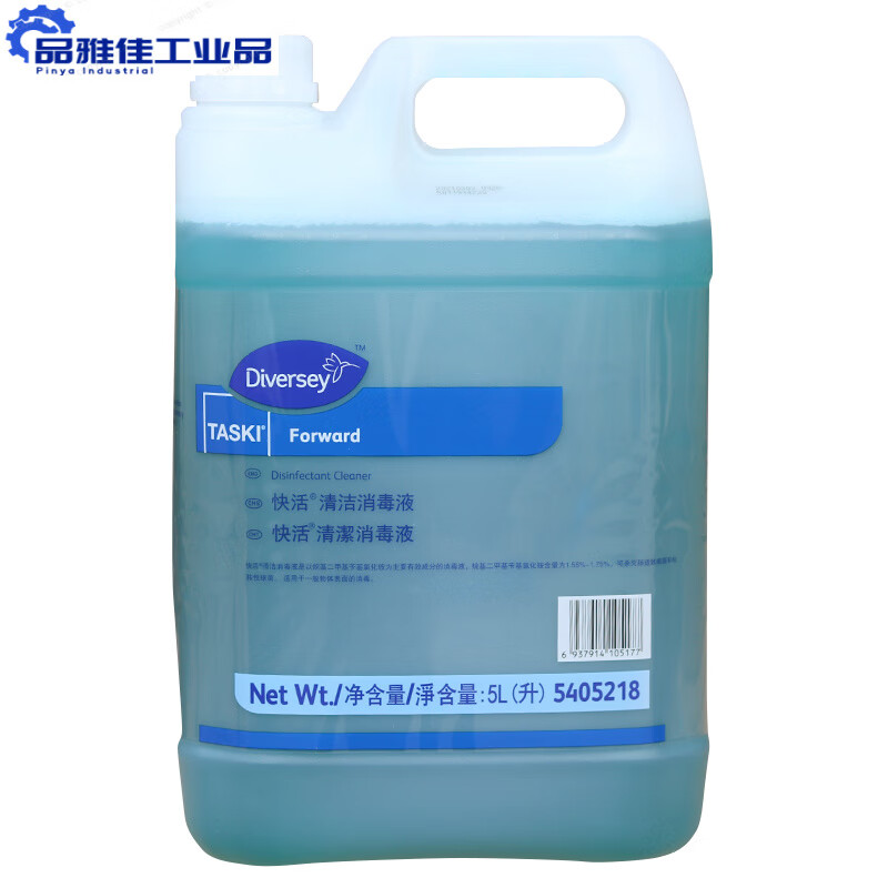 庄臣泰华施快活消毒液清洁剂 快活清洁消毒液多用途清洁剂5L