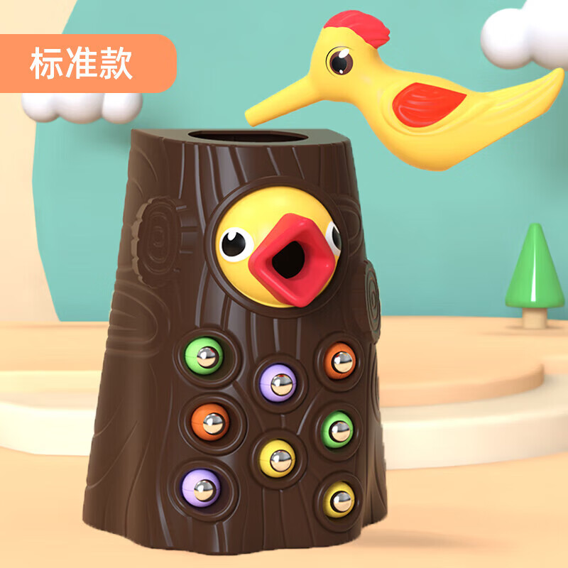 标准款啄木鸟抓虫【8虫】 1啄木