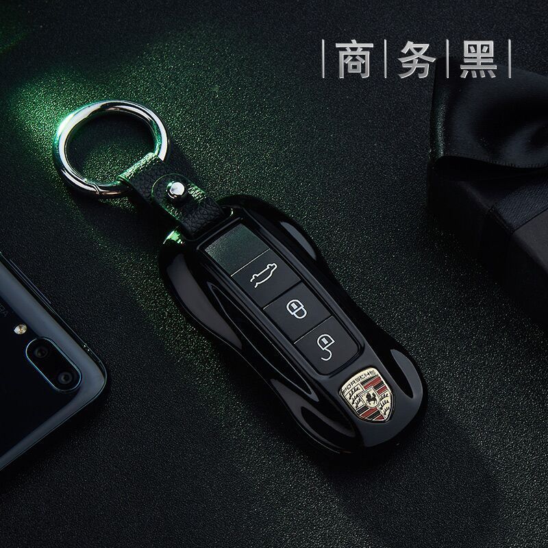 允瑶保时捷打火机创意打火机充电带手电筒仿真保时捷车钥匙打火机充电