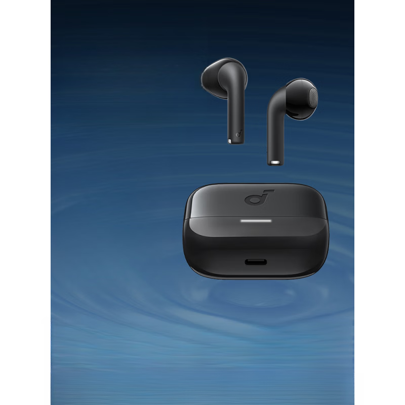 声阔(soundcore)k20i强续航半入耳式蓝牙耳机轻盈舒适蓝牙5.