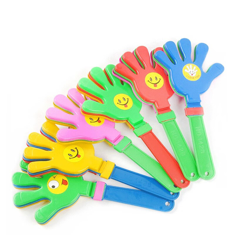 妙普乐鼓掌拍手器大号加油小手拍欢呼拍拍手塑料手拍喝彩玩具拍大手板