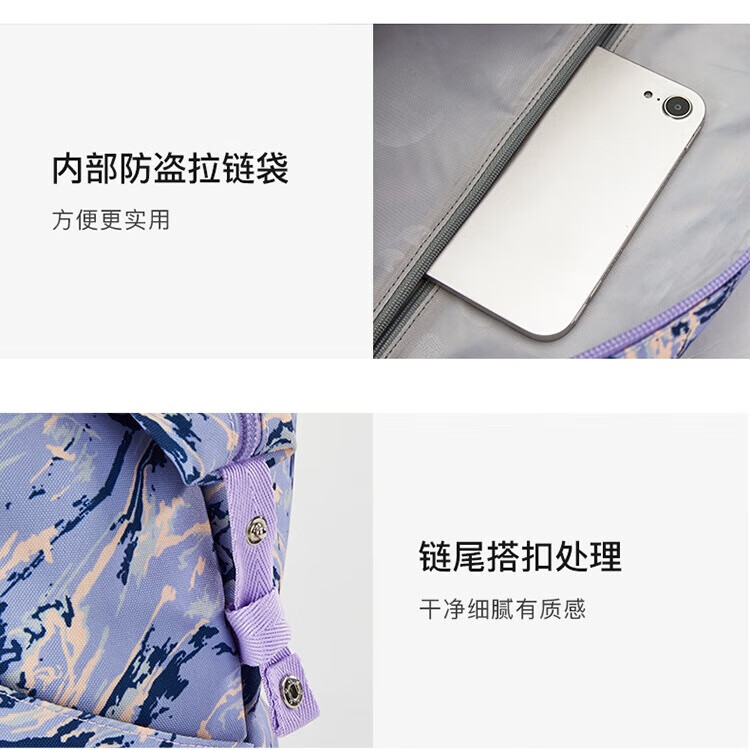 卡拉羊云朵旅行包大容量轻便多功能旅行出差休闲手提行李包CX3004 燕麦灰丨容量30L