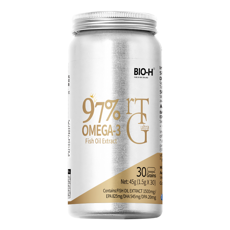Bio-H۰ĺԭװrTG97%ŷ٤31500mg*30EPA825DHA545396Ԫ2(198Ԫ/)