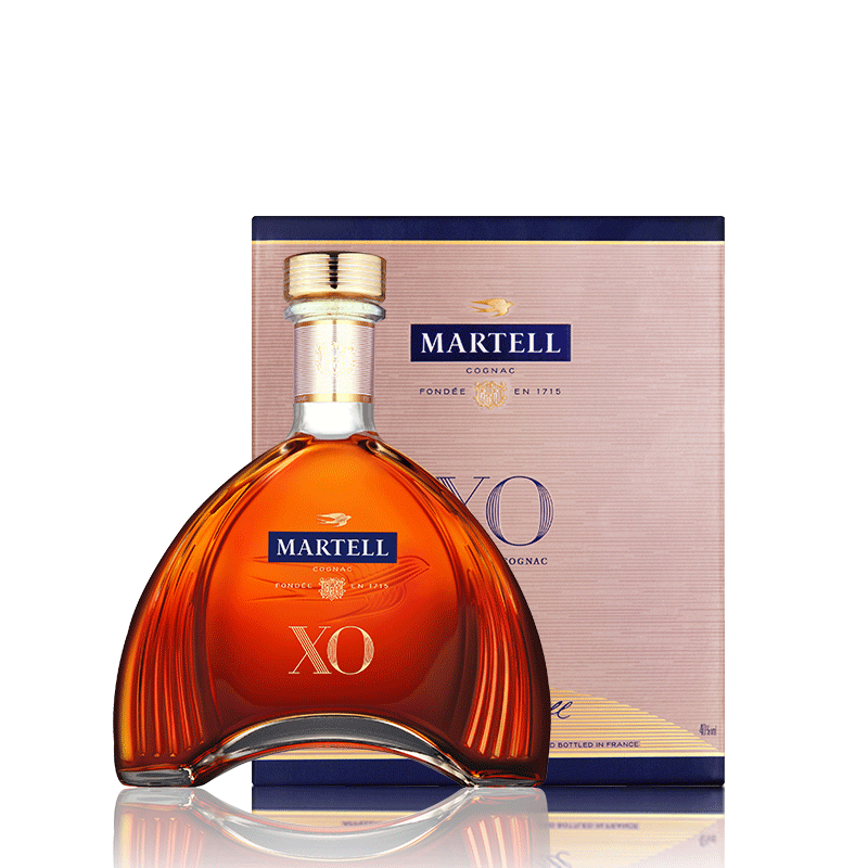 马爹利xo洋酒干邑白兰地350ml*6法国进口洋酒烈酒礼盒套装 6瓶 350ml