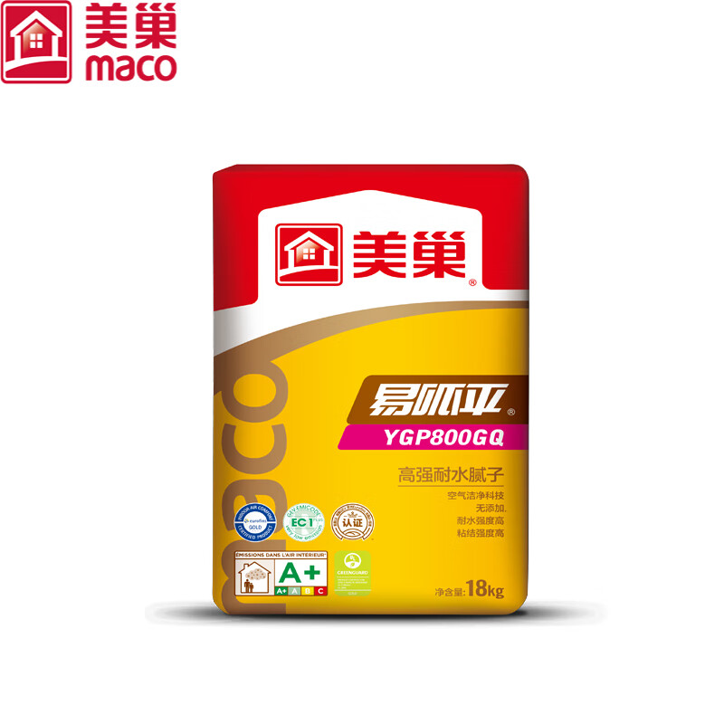 美巢腻子粉耐水腻子成品腻子不加胶防潮防霉腻子环保腻子粉腻子膏 ygp