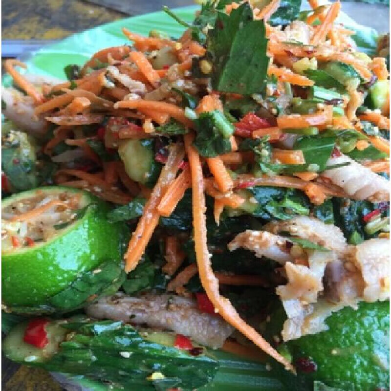 虎钢馋云南特产新鲜现做舂鸡脚云南特产小吃空运顺丰 500gg