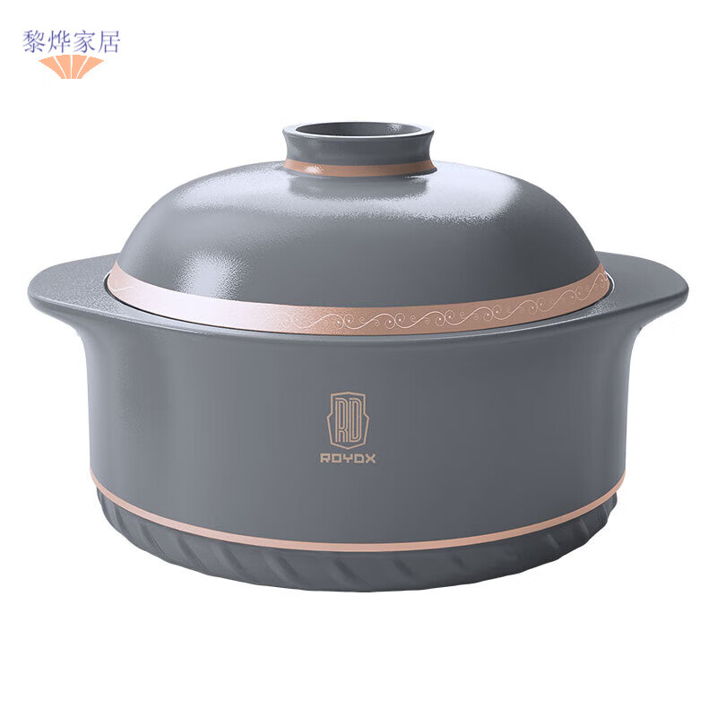 oimg砂锅耐高温干烧不裂大容量莱德斯煲仔饭专用煲汤陶瓷砂锅炖锅大容