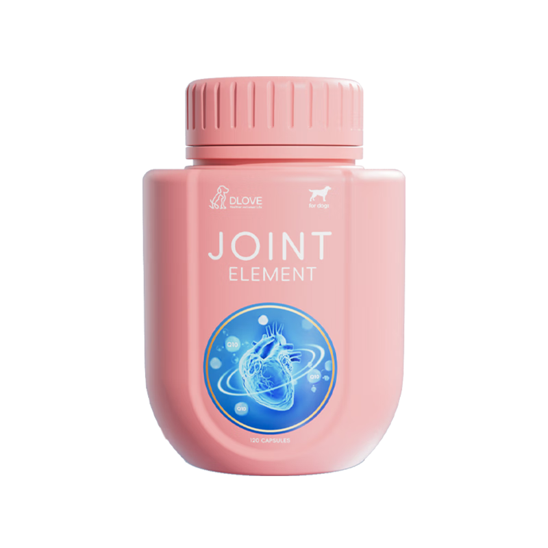 萌护卫美国DLOVE 护心元水溶辅酶q10犬猫心脏肥大衰竭宠物保护心脏 1瓶【犬用】护心元120粒/瓶 【7天试用 3期分期免息】