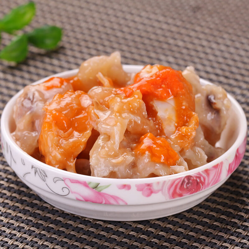 宜享健康宁波特产野生梭子蟹蟹浆蟹酱 红膏蟹糊 蟹膏 蟹黄