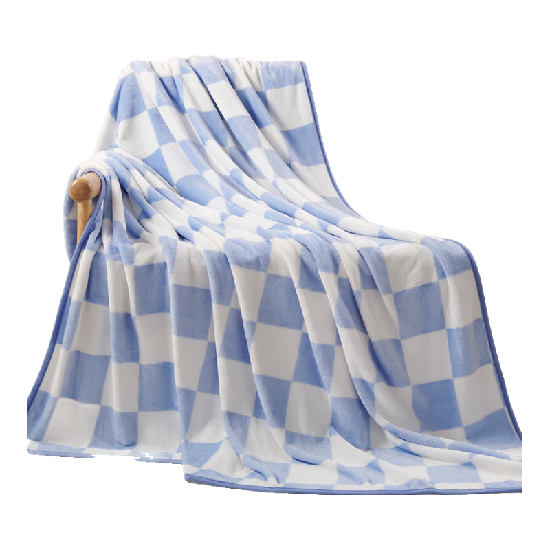 洁玉格调生活亲肤法兰绒毯居家宿舍空调盖毯150cm*200cm 960g