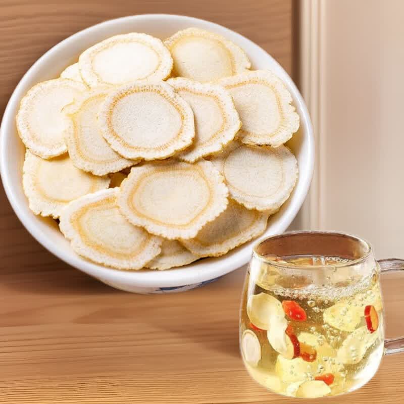 康裕尊 西洋参精选6年山东威海文登西洋参片另选滋补送长辈西洋参礼盒 【1.0CM-】 250g*1瓶 新货