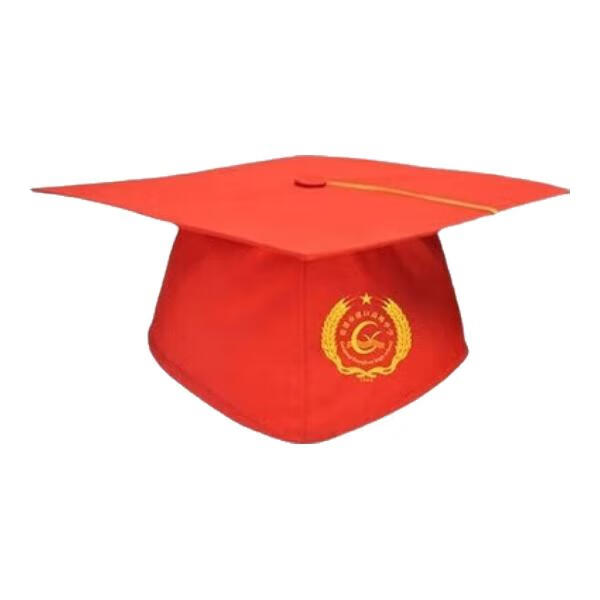 成人礼帽18岁高中毕业典礼帽定制印校徽学士帽导师帽硕士帽博士帽 成人礼帽 可调节