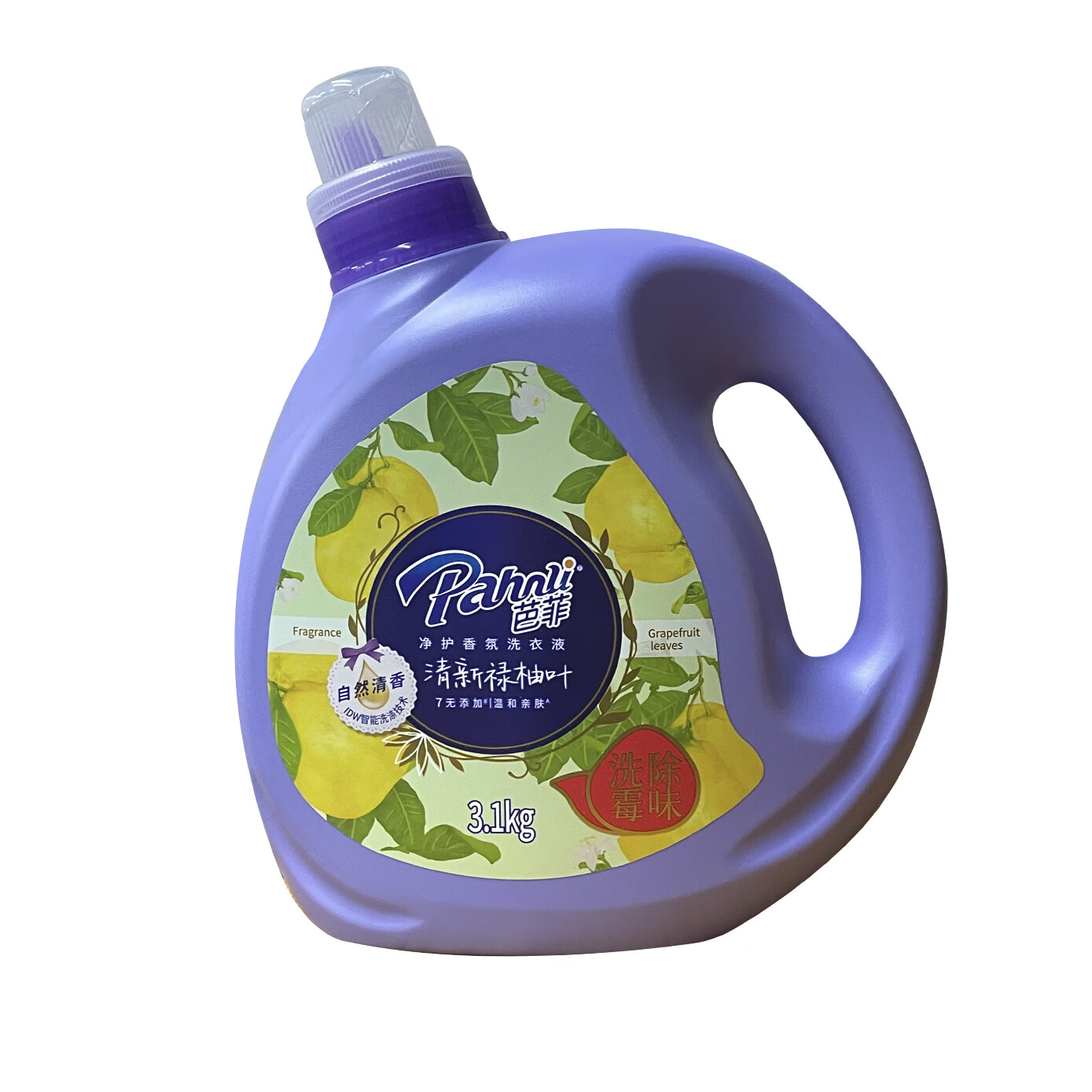 芭菲除螨洗衣液柔软洁净护衣持久留香机手洗大容量实惠囤货 3kg清新禄