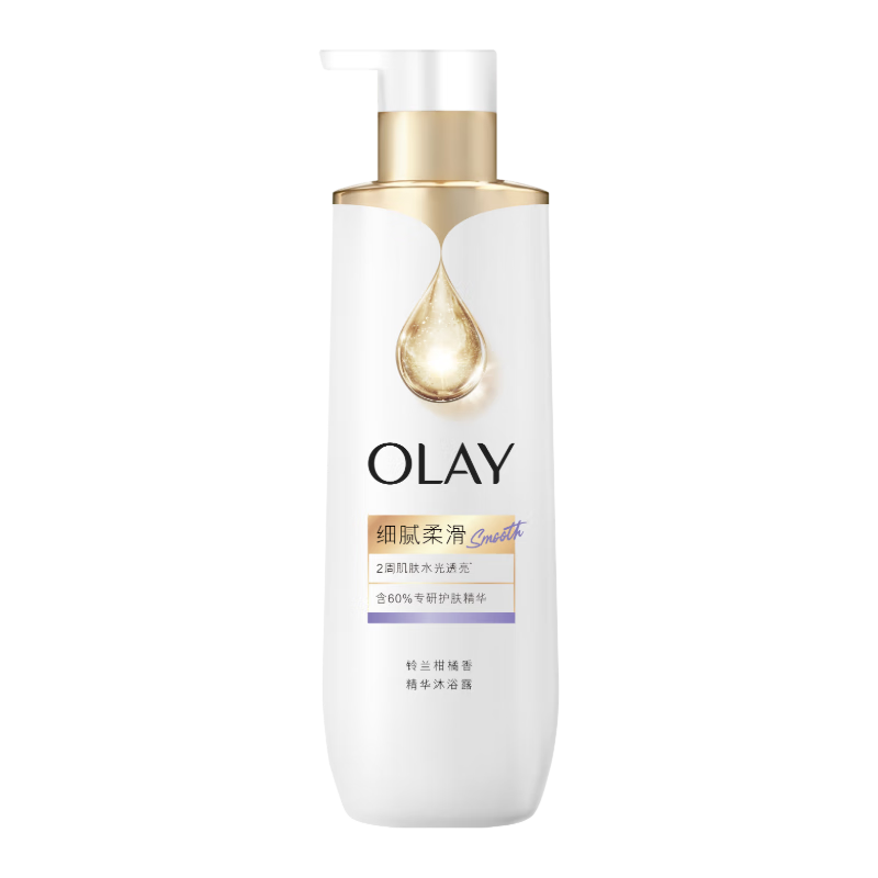 OLAY精华沐浴露全新烟酰胺细腻柔滑500g铃兰柑橘香【送家政两小时】