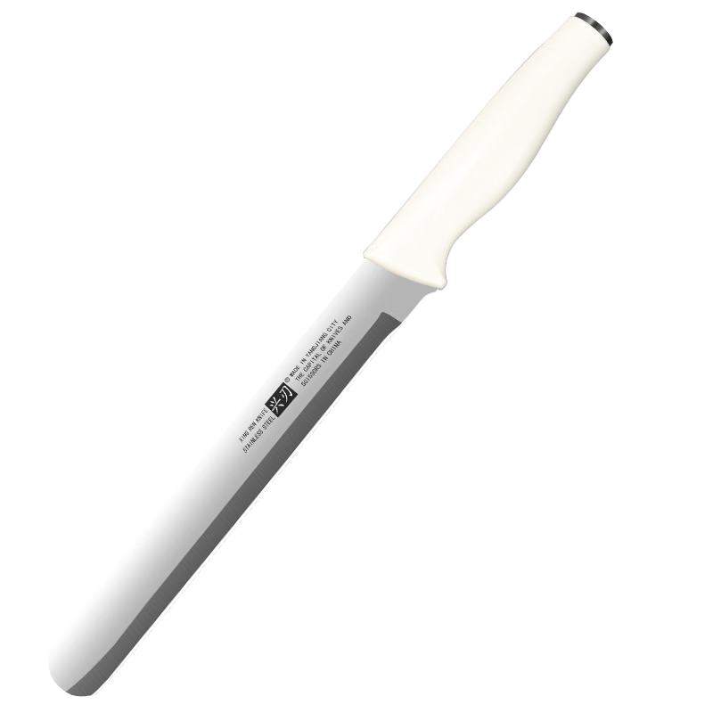 兴刃西瓜刀水果刀家用切哈密瓜大号加长瓜果刀商用专业切大瓜刀具 加长切西瓜刀【带皮套】