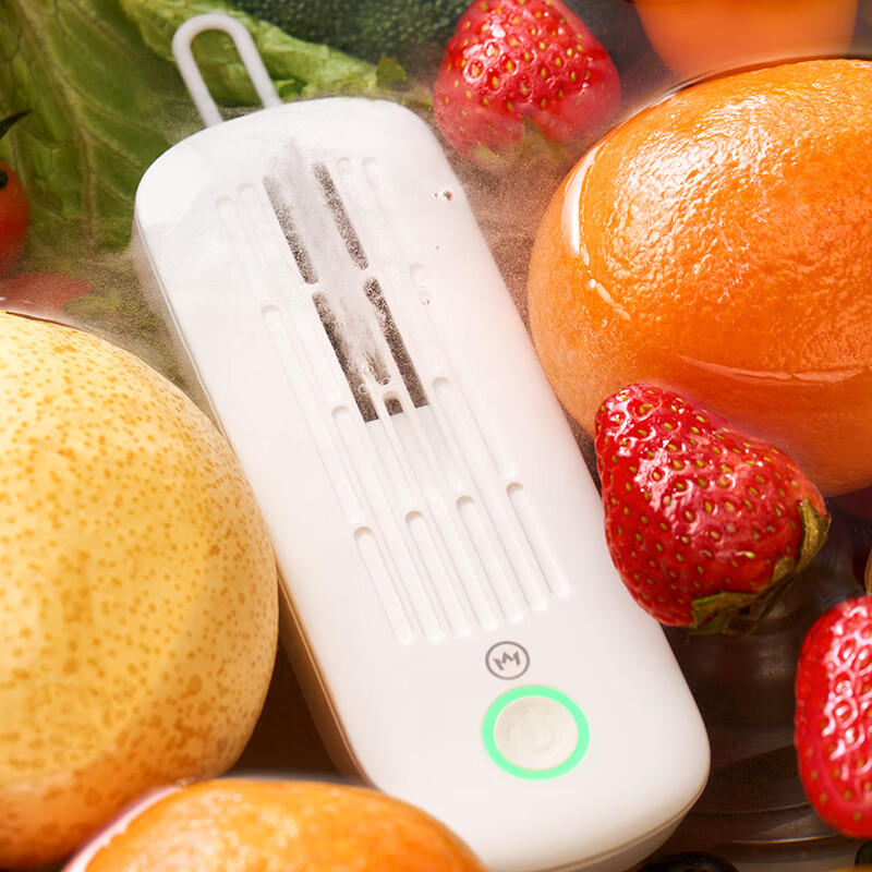 Ones Member 果蔬清洗机家用迷你洗菜机 洗水果蔬菜去农残果蔬净化机 无线充电GFC11 小米白 1号会员店