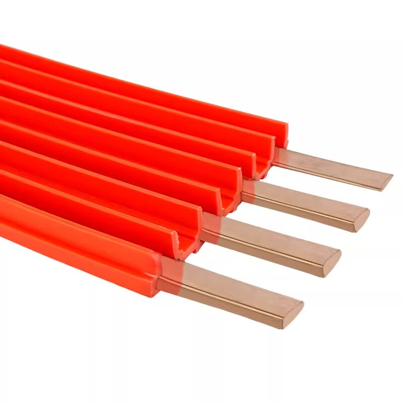 阅朗行车无接缝滑触线 导电轨起重机天车划线导轨3极4/6p安全滑线 4极