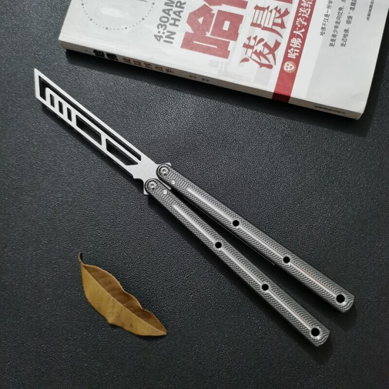 无疆海妖 V3蝴蝶防滑一体铝柄无疆蝴蝶折叠刀双有效不打刃 海妖 海妖方头黑柄+送全套怎么样,好用不?