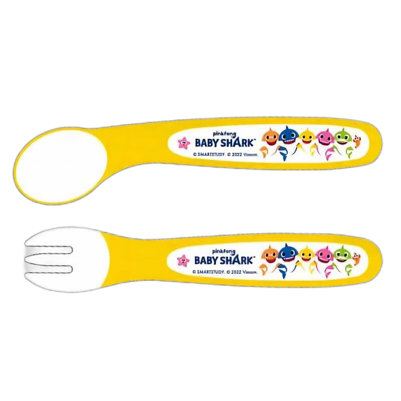 skater斯凯达宝宝学吃饭自主进食训练叉勺套装 鲨鱼