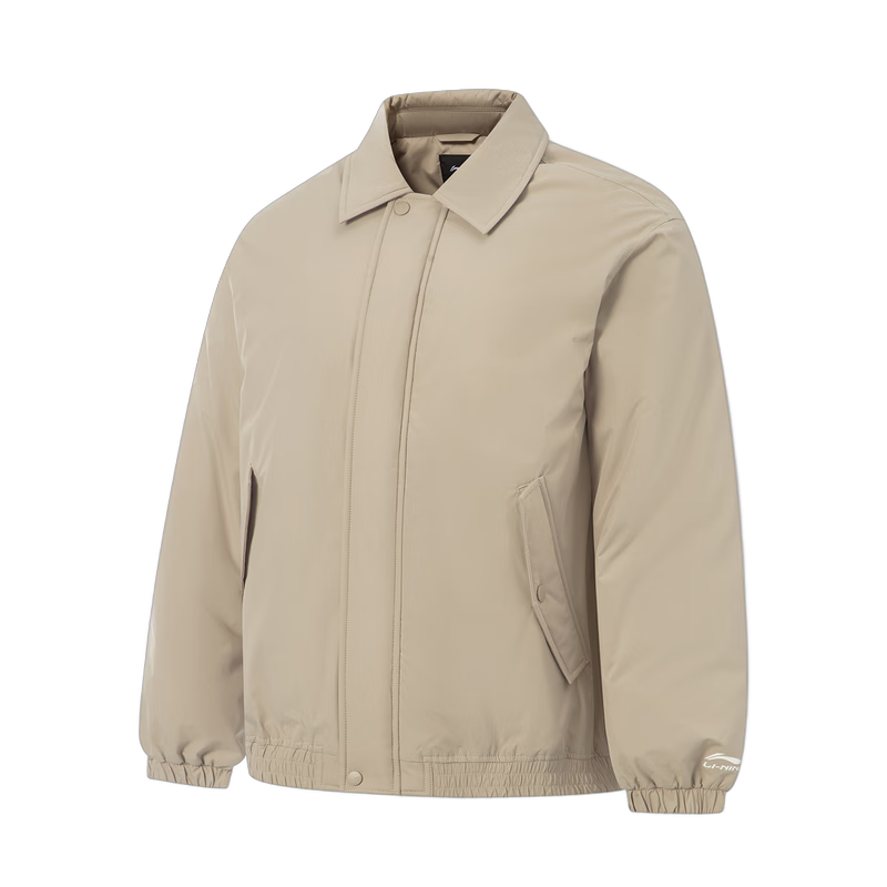 李宁防风防泼水短羽绒服男女同款25新款时尚百搭潮流运动外套AYMV523