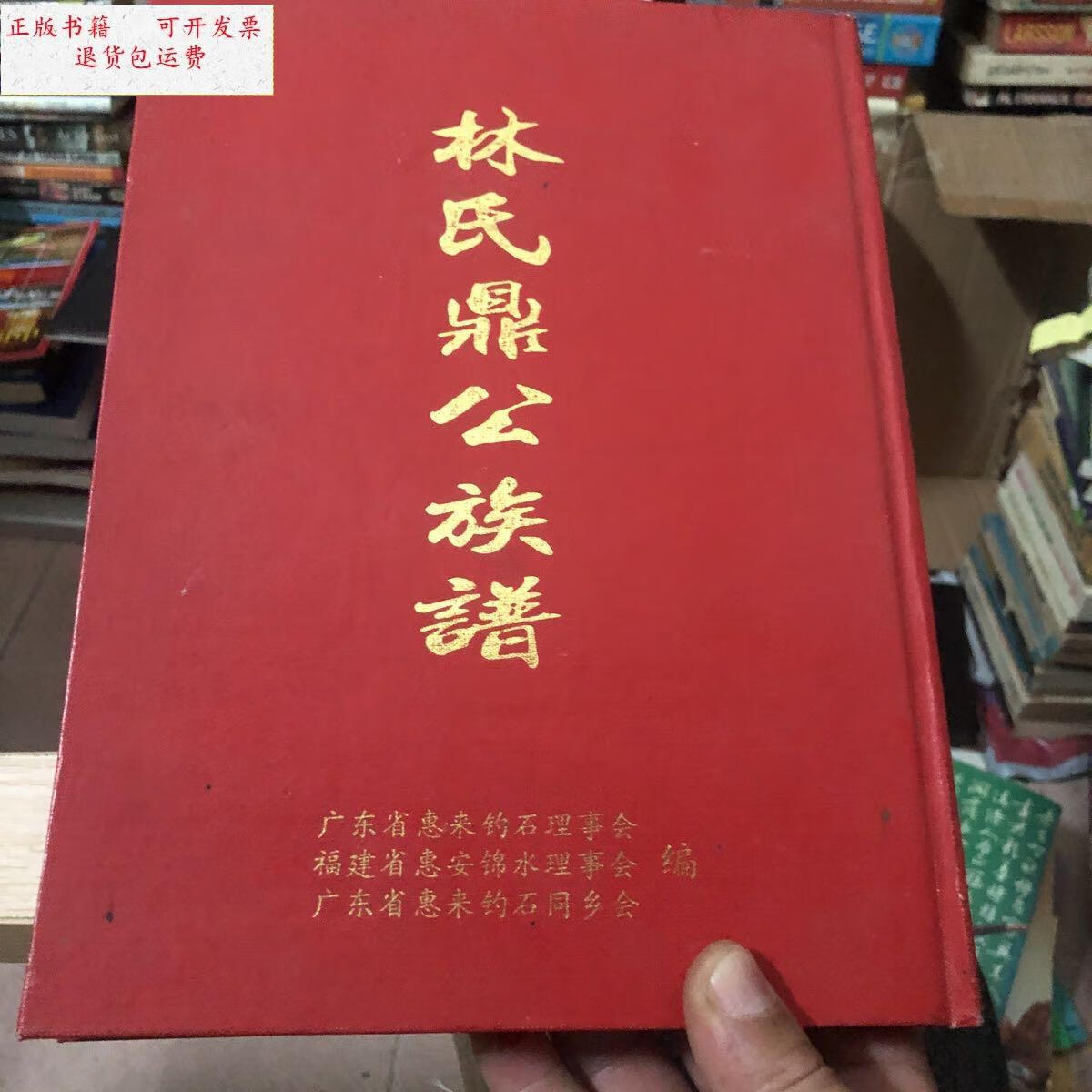 【二手9成新】林氏鼎公族谱 /广东惠来 不详