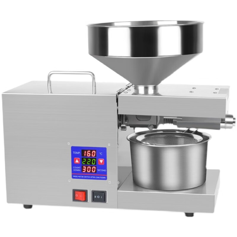 双幼榨油机家用小型全自动家庭菜籽大豆花生多功能压油机炸油机器新款