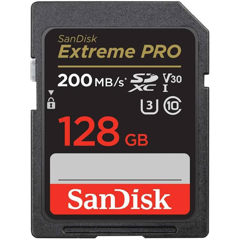 【日本直邮 日本发货】闪迪（SanDisk）SD卡Extreme Pro SD 高速数据传输 Extreme Pro SD【128GB】
