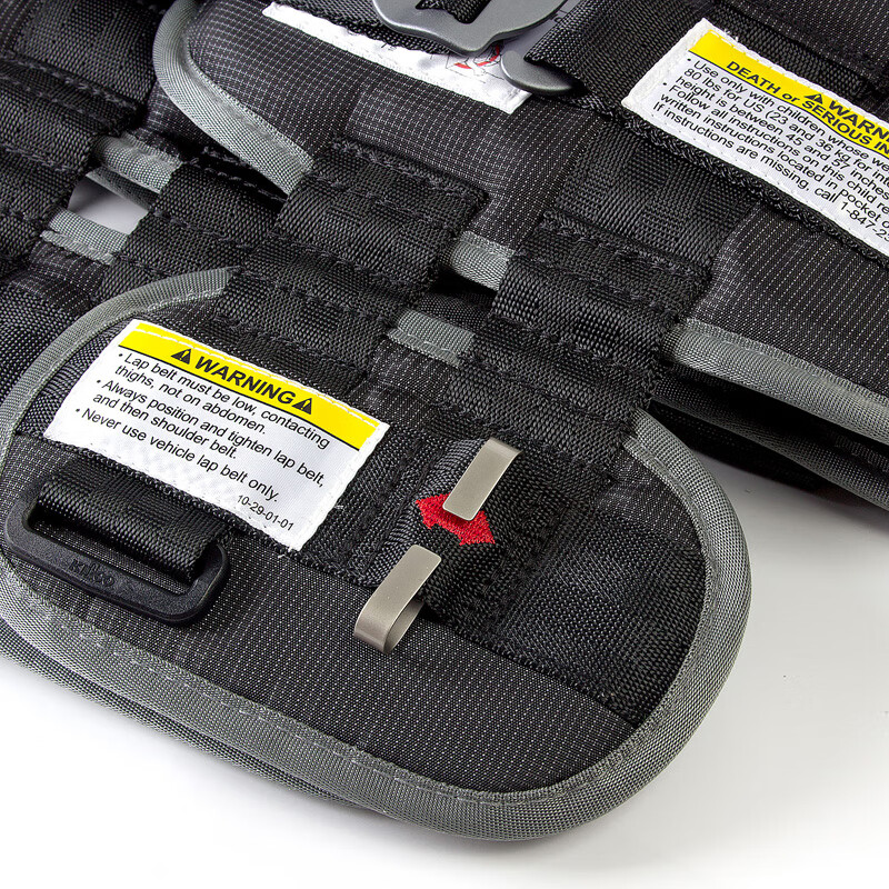 艾适RideSafer新款GEN5儿童安全座椅+颈枕组合套装 小号黑套装