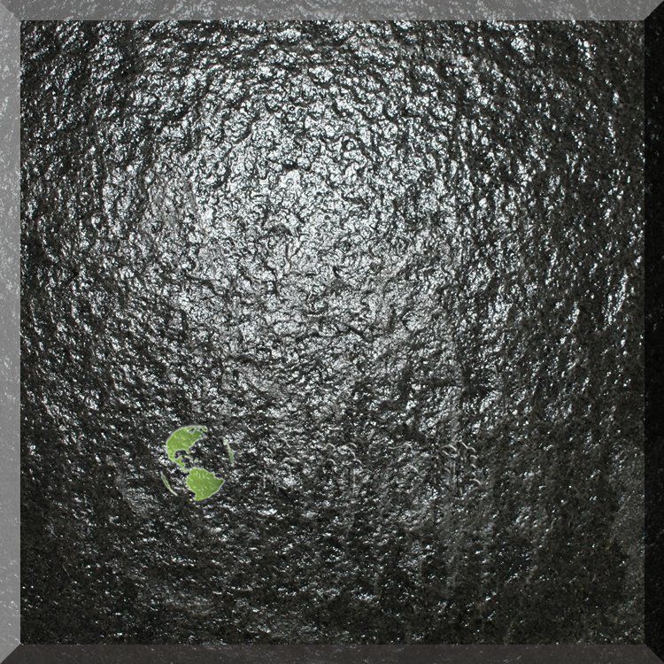 润华年天然花岗岩蒙古黑石材板材纯黑色火烧石餐桌仿古饭桌火锅店台面