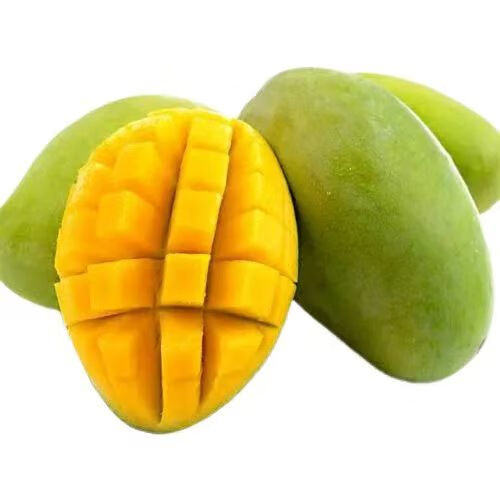 田园东方新鲜越南玉芒（放软食用酸甜口）青皮芒果单果（200-400g）带箱 5斤（净重4.5斤）