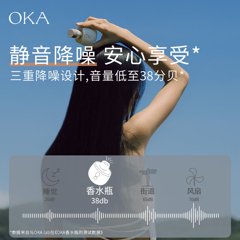 OKA香水瓶PRO跳蛋女用品女性吮吸自慰器生理情趣玩具震动棒高潮神器 【无忧悦享套装】香水瓶PRO+礼包+烟花嘴+体验卡