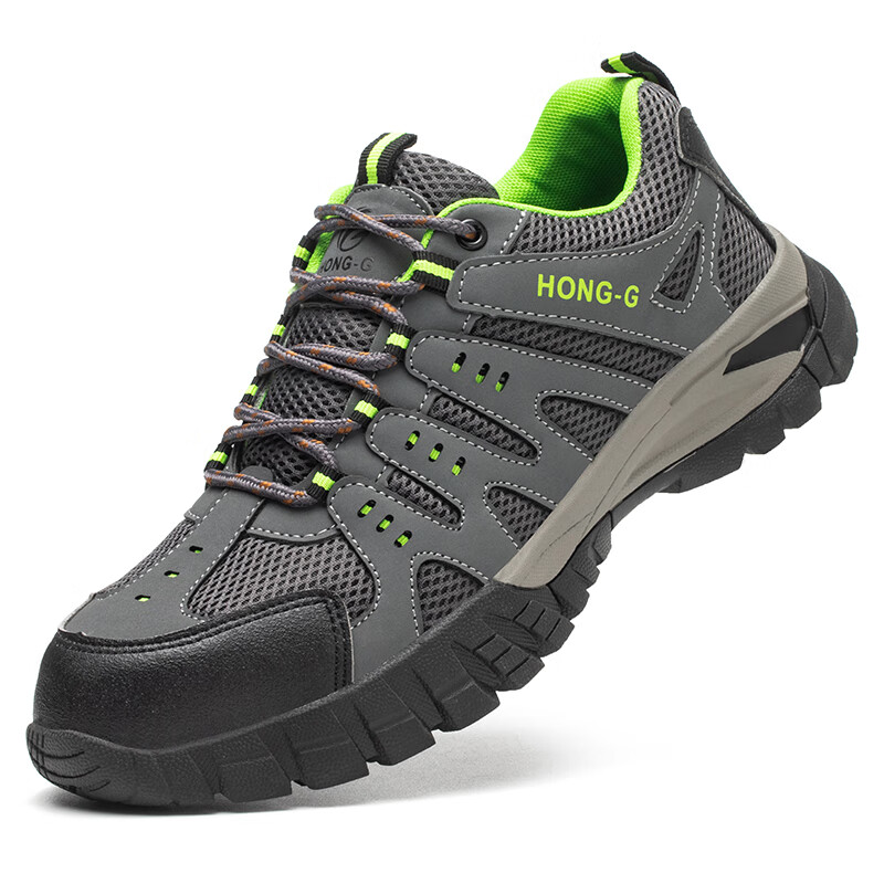 蓝鸥盾德国进口劳保鞋男士透气防臭轻便舒适夏季春秋耐磨防滑防砸安全