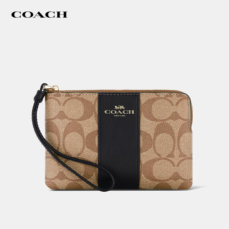 蔻驰（COACH）女士小号手拿包零钱包 F58035【品牌授权直供】