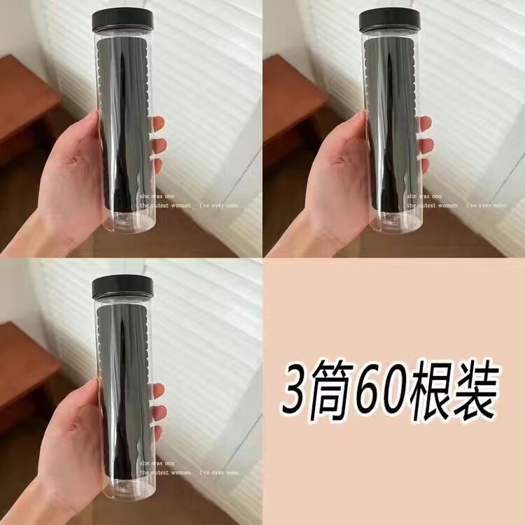 扎头发皮筋女扎头头绳女生橡皮筋高弹力耐用发绳皮套胶圈黑色 黑色【60根】特惠装