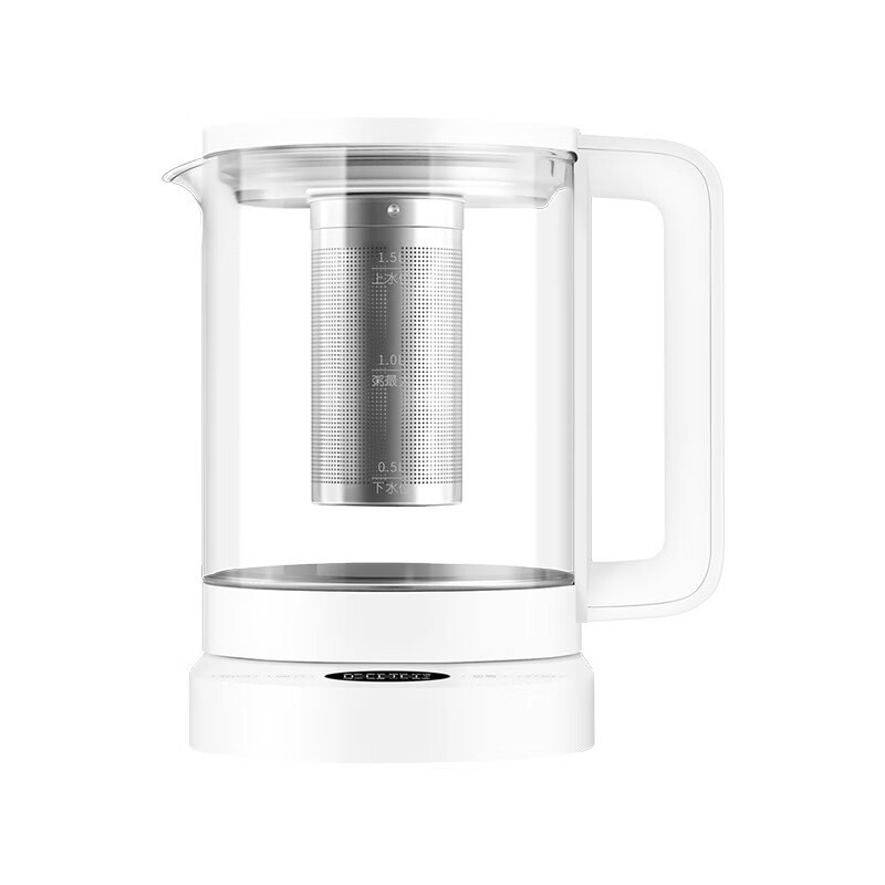 小米米家多功能養(yǎng)生壺煮茶器多功能電煮壺煲湯壺家用辦公室套裝 白色 1.5L