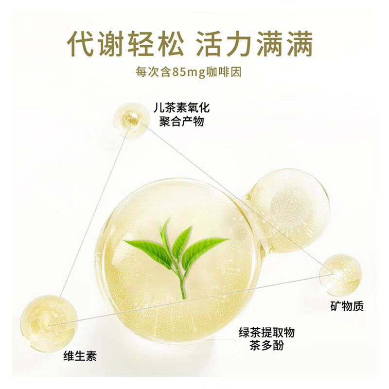 HERBALIFE康宝莱草本浓缩速溶茶饮 美国进口 懒人代谢茶 茶多酚提取 美版-柠檬味102g/瓶【26年3月到期】
