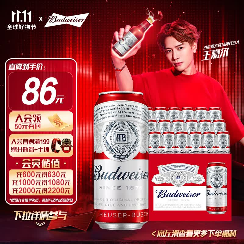 百威拉格啤酒 经典醇正 浓郁麦香 450ml*18听 啤酒整箱装怎么样,好用不?