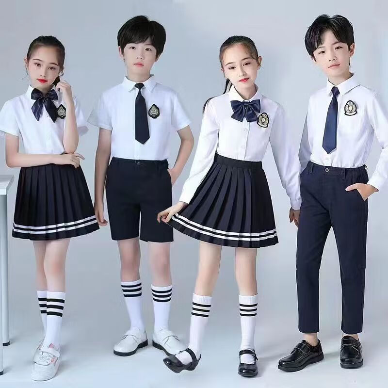 man六一儿童演出服男女幼儿园校服诗歌朗诵表演服中小学生大合唱服装