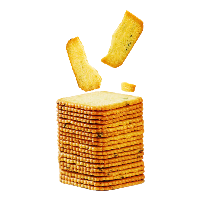 伟龙出游零食女生礼物口味任选休闲零食办公室香葱香菜饼干零食小吃薄 【纯鸡汤揉面】香葱鸡片180g