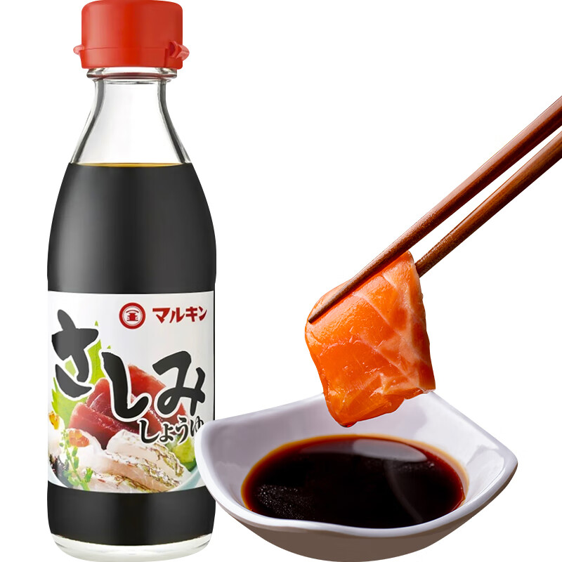 盛田刺身酱油 日本进口 寿司海鲜三文鱼刺身生鱼片酱油200ml
