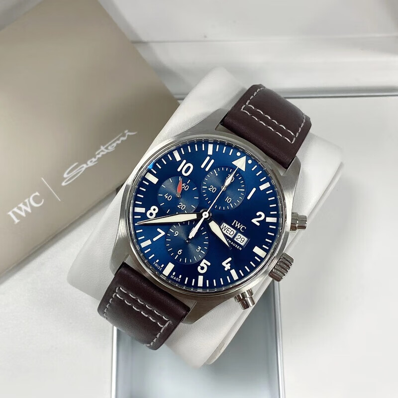 万国(iwc)飞行员系列自动机械表男士运动休闲二手奢侈品腕表 小王子