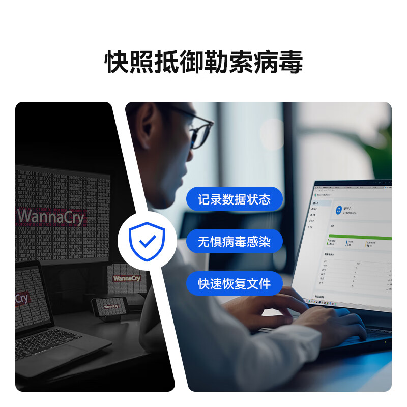 群晖（Synology）DS1821+ 四核心8盘位 NAS 网络存储服务器 文件服务器 数据备份