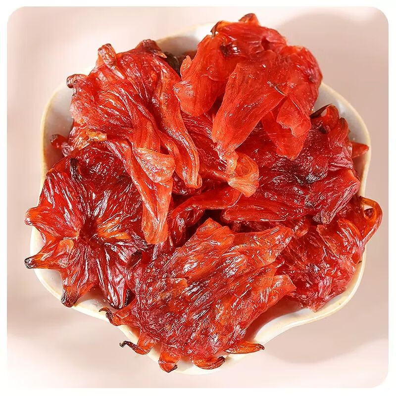 特产优联 洛神花果脯 玫瑰茄即食蜜饯果干酸甜爽口凉果休闲小零食