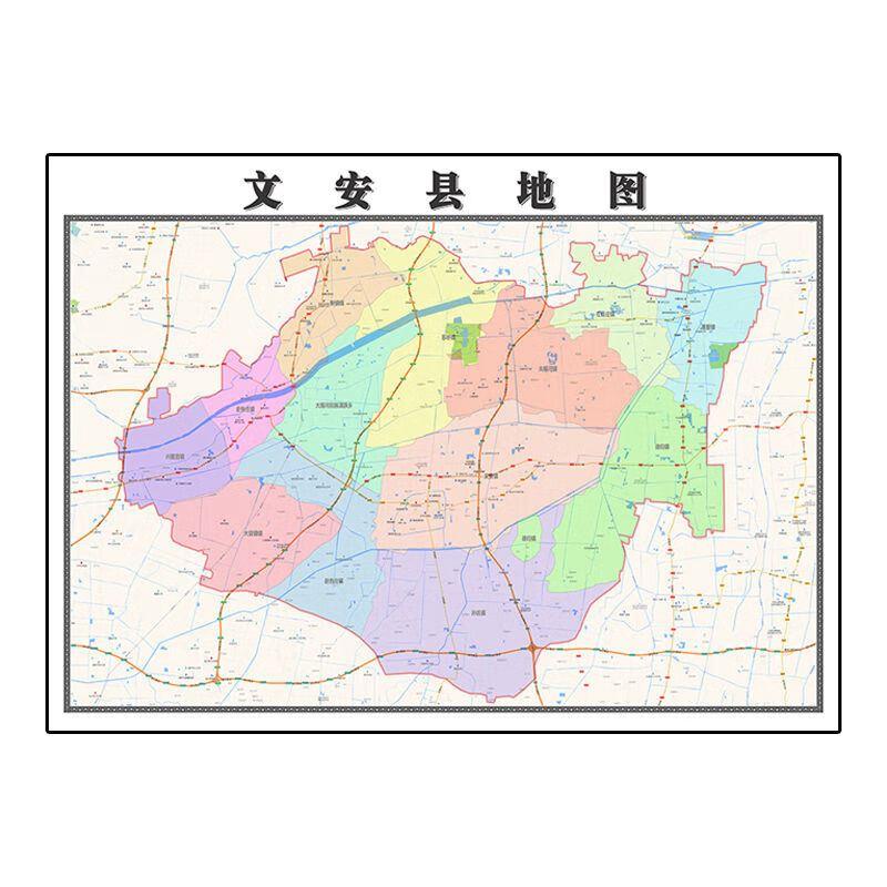 文安县地图1.