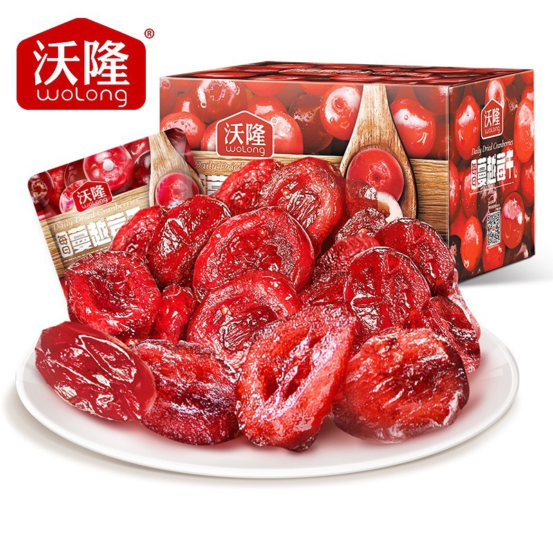 每日蔓越莓干360g烘焙蜜饯休闲零食孕妇果干 蔓越莓干360g(30g*12袋)
