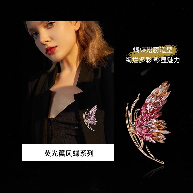 Eternelle法国永恒原创设计胸针2025新款蝴蝶胸花高档轻奢教师节礼物