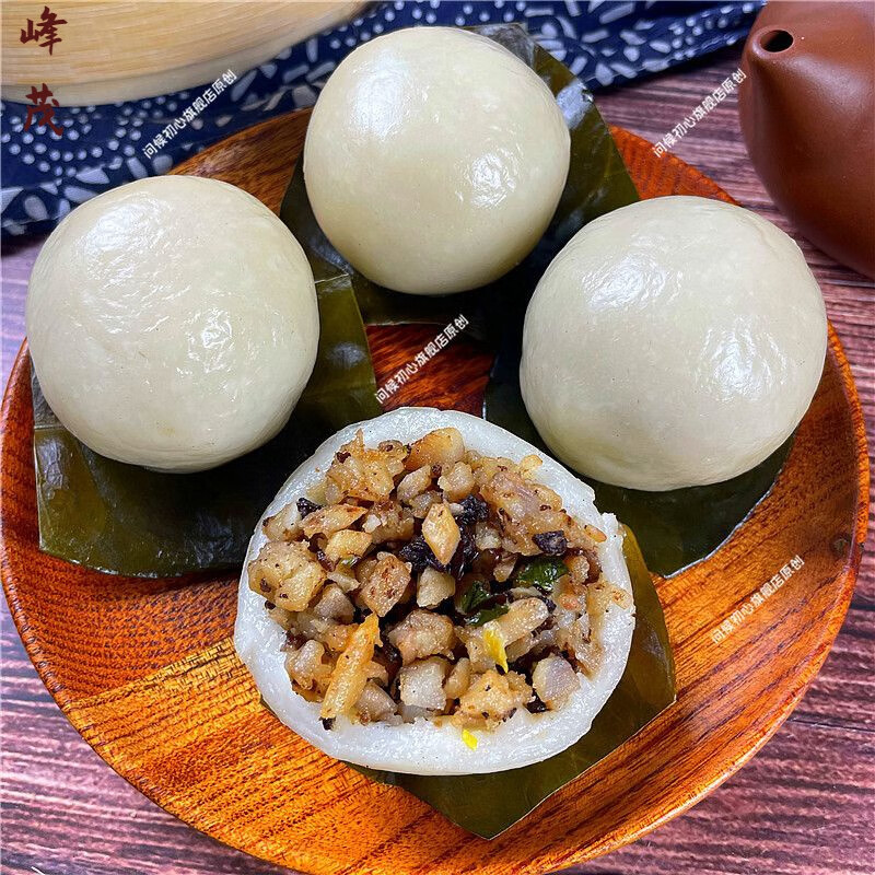 广西桂林特产糯米糍粑艾草艾叶青团子红糖芝麻花生咸豆沙年糕 桂林大